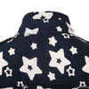 Stylish Turn Down Collar Long Sleeve Star Print A-Line Women's Dress