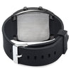 Rubber Band Arch Shaped LED Car Racing Watch with Blue Light Display Time