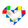 Colorful Magic Cube Puzzle Mirror Intelligence Game Kids Toy