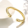 K Gold European and American Simple Popular Opening Lady Bracelet