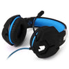 KOTION EACH G1100 3.5mm Vibration Function Professional Gaming Headphone Games Headset with Mic Stereo Bass Breathing LED Light for PC Gamer