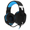 KOTION EACH G1100 3.5mm Vibration Function Professional Gaming Headphone Games Headset with Mic Stereo Bass Breathing LED Light for PC Gamer