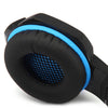 KOTION EACH G1100 3.5mm Vibration Function Professional Gaming Headphone Games Headset with Mic Stereo Bass Breathing LED Light for PC Gamer