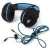 KOTION EACH G1100 3.5mm Vibration Function Professional Gaming Headphone Games Headset with Mic Stereo Bass Breathing LED Light for PC Gamer