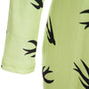 Casual Hooded Long Sleeve Animal Print Zippered Dress for Women