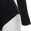 Sexy V-Neck Long Sleeve Criss Cross Pure Color Romper for Women