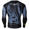 Quick-Dry Skinny Cool 3D Batman Pattern Round Neck Long Sleeves Men's Superhero T-Shirt