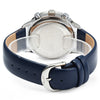GUANQIN Male Leather Calendar Luminous Analog Quartz Watch with Moving Sub-dials
