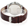 WeiQin W23056 Male Analog Quartz Watch Leather Band 5ATM Water Resistant Small Dial Decorating