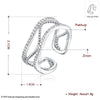 R008-B Gold Plated Korean Style New Design Finger Ring for Lady
