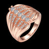 R390 - B Fashion Jewelry Zircon Ring