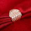 R390 - B Fashion Jewelry Zircon Ring