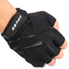 2PCS SAHOO Anti-slip Shock-absorbing Hydrofuge Half Finger Bicycle Gloves with GEL Pad