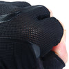 2PCS SAHOO Anti-slip Shock-absorbing Hydrofuge Half Finger Bicycle Gloves with GEL Pad