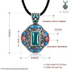 N005-C Women Antique National Style Carving Pendant Necklace