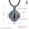 N005-A Women Antique National Style Carving Pendant Necklace