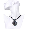 N005-A Women Antique National Style Carving Pendant Necklace