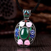 N001-C Women Vintage National Style Necklace