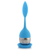 Silicone Handle Leaf Tea Infuser Steel Ball Strainer with Drip Tray
