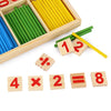 Montessori Mathematical Intelligence Stick Preschool Educational Toys