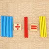 Montessori Mathematical Intelligence Stick Preschool Educational Toys