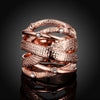 R751 - B New Fashion Jewelry Rose Gold Plated Ring