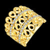 R787 - A Fashion Jewelry 18K Gold Plated Ring
