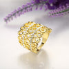 R787 - A Fashion Jewelry 18K Gold Plated Ring