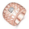 R785-B Nickle Free Antiallergic New Fashion Jewelry 18K Gold Plated Ring