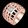 R785-B Nickle Free Antiallergic New Fashion Jewelry 18K Gold Plated Ring