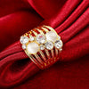 R776-A Nickle Free Antiallergic New Fashion Jewelry 18K Gold Plated Ring