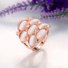 R766 Nickle Free Antiallergic New Fashion Jewelry 18K Gold Plated Ring
