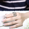 R785-C Nickle Free Antiallergic New Fashion Jewelry 18K Gold Plated Ring