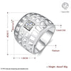 R785-C Nickle Free Antiallergic New Fashion Jewelry 18K Gold Plated Ring