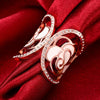R765-B Nickle Free Antiallergic New Fashion Jewelry 18K Gold Plated Ring