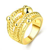 R747-A Nickle Free Antiallergic New Fashion Jewelry 18K Gold Plated Ring