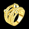 R747-A Nickle Free Antiallergic New Fashion Jewelry 18K Gold Plated Ring