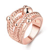 R747-B Nickle Free Antiallergic New Fashion Jewelry 18K Gold Plated Ring