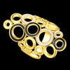 R763-A Nickle Free Antiallergic New Fashion Jewelry 18K Gold Plated Ring