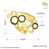 R763-A Nickle Free Antiallergic New Fashion Jewelry 18K Gold Plated Ring