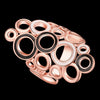 R763-B Nickle Free Antiallergic New Fashion Jewelry 18K Gold Plated Ring