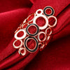 R763-B Nickle Free Antiallergic New Fashion Jewelry 18K Gold Plated Ring
