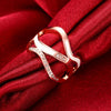 R760-B Nickle Free Antiallergic New Fashion Jewelry 18K Gold Plated Ring