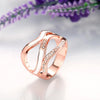 R760-B Nickle Free Antiallergic New Fashion Jewelry 18K Gold Plated Ring