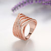 R746-B Nickle Free Antiallergic New Fashion Jewelry 18K Gold Plated Ring