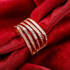 R746-B Nickle Free Antiallergic New Fashion Jewelry 18K Gold Plated Ring