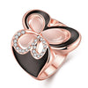 R771-B Nickle Free Antiallergic New Fashion Jewelry 18K Gold Plated Ring