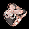 R771-B Nickle Free Antiallergic New Fashion Jewelry 18K Gold Plated Ring