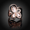 R771-B Nickle Free Antiallergic New Fashion Jewelry 18K Gold Plated Ring