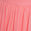 Women Sexy Lace Stitching Long Chiffon Backless Strap Evening Floor Dress
